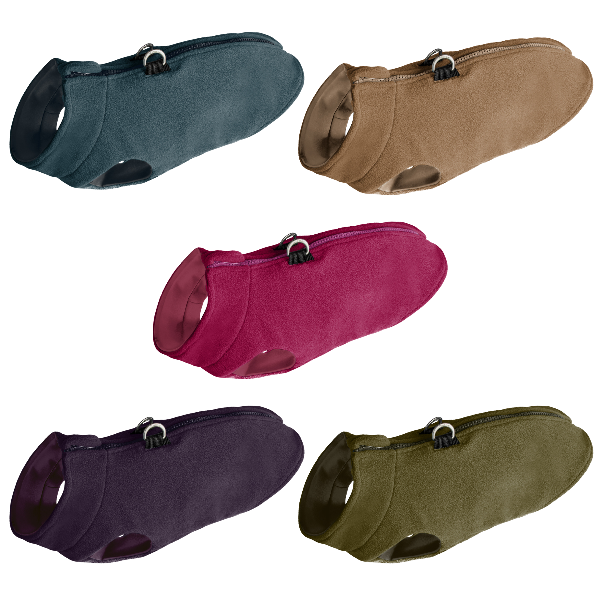 #70126 - Zip Up Fleece Dog Vest 2