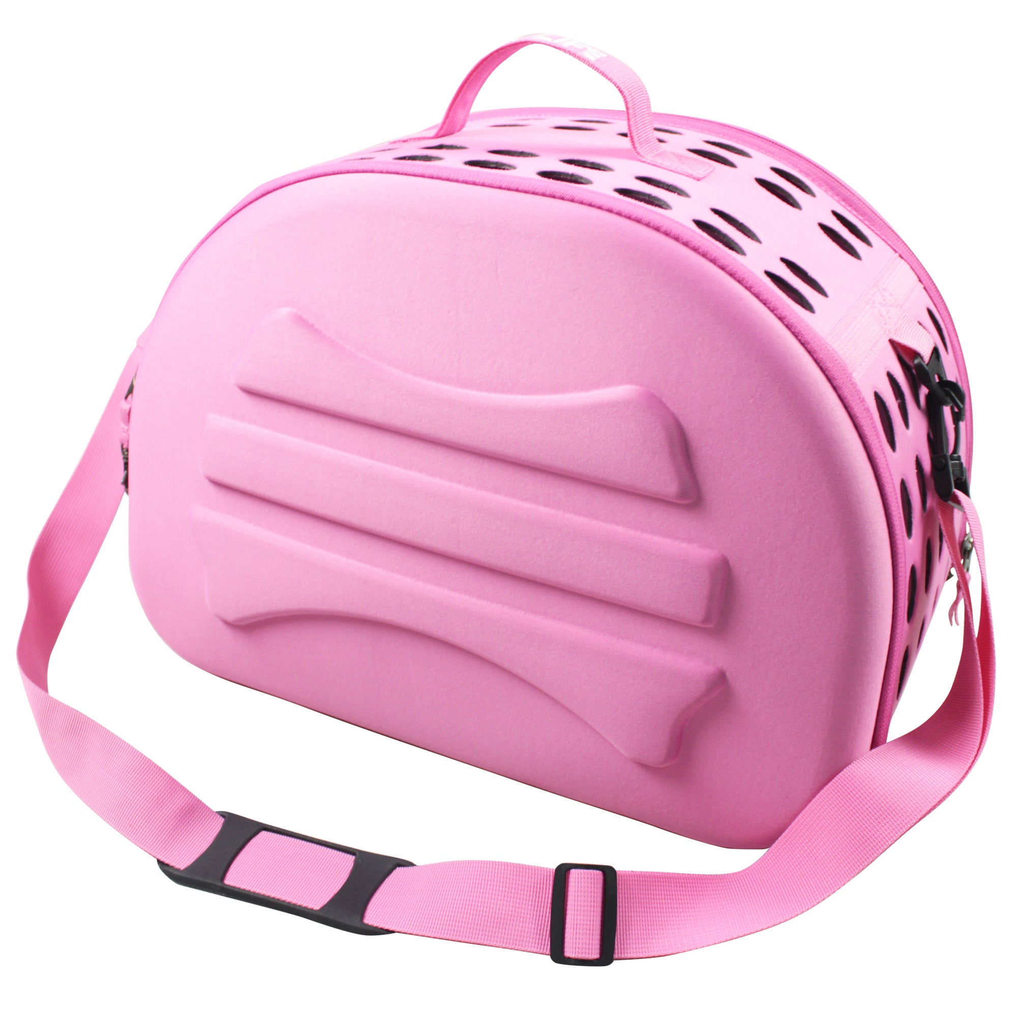 Pet Life ® 'Narrow Shelled' Lightweight Collapsible Military Grade Fashion Designer Travel Pet Dog Carrier Crate - Image 8