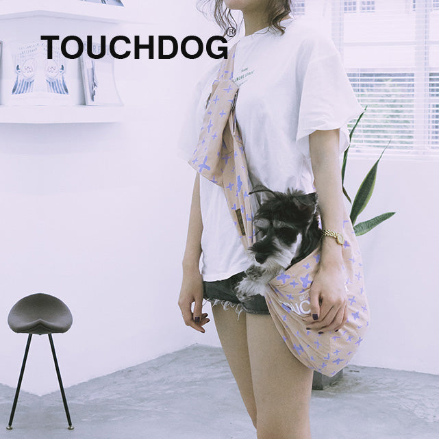 Touchdog 'Paw-Ease' Over-The-Shoulder Travel Sling Pet Carrier - Image 4