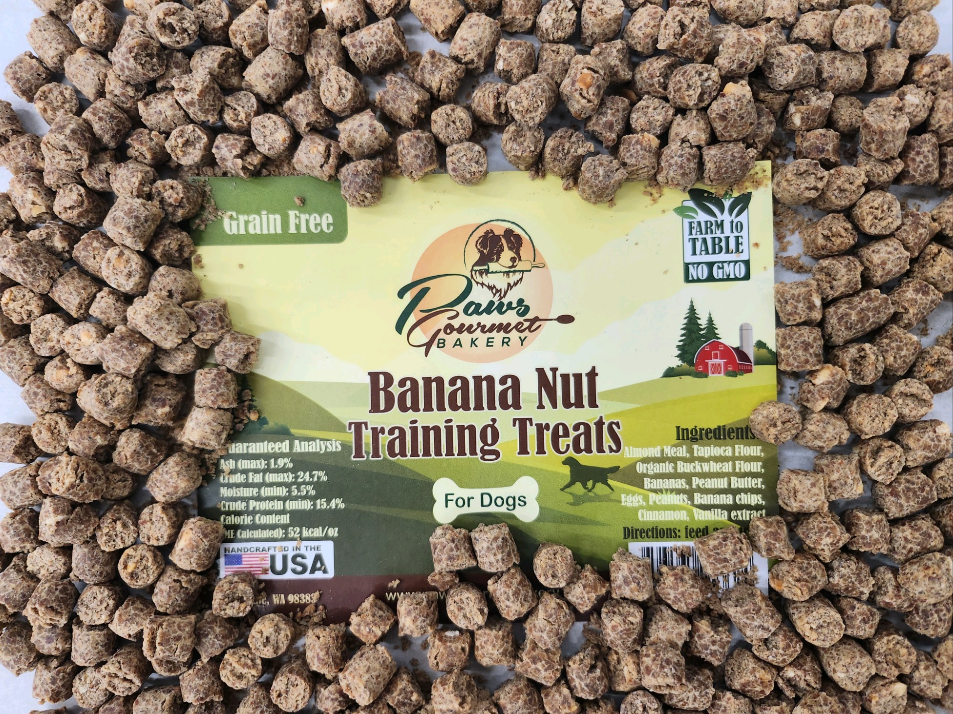 Banana Nut Training Treats (Grain Free) - Image 4
