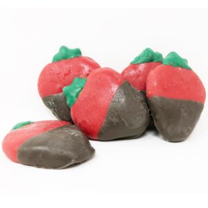 Pet Life 5 Piece Strawberry Carob Whole Wheat Oat and Yogurt Dog Biscuits