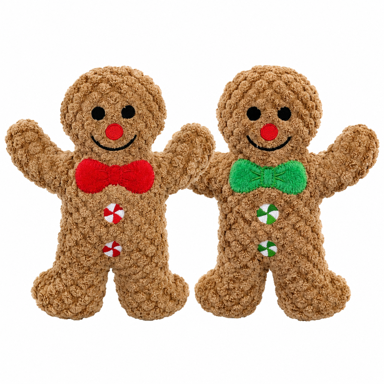 Pack of 4, 6" CHR Gingerbread Man Twin Pack