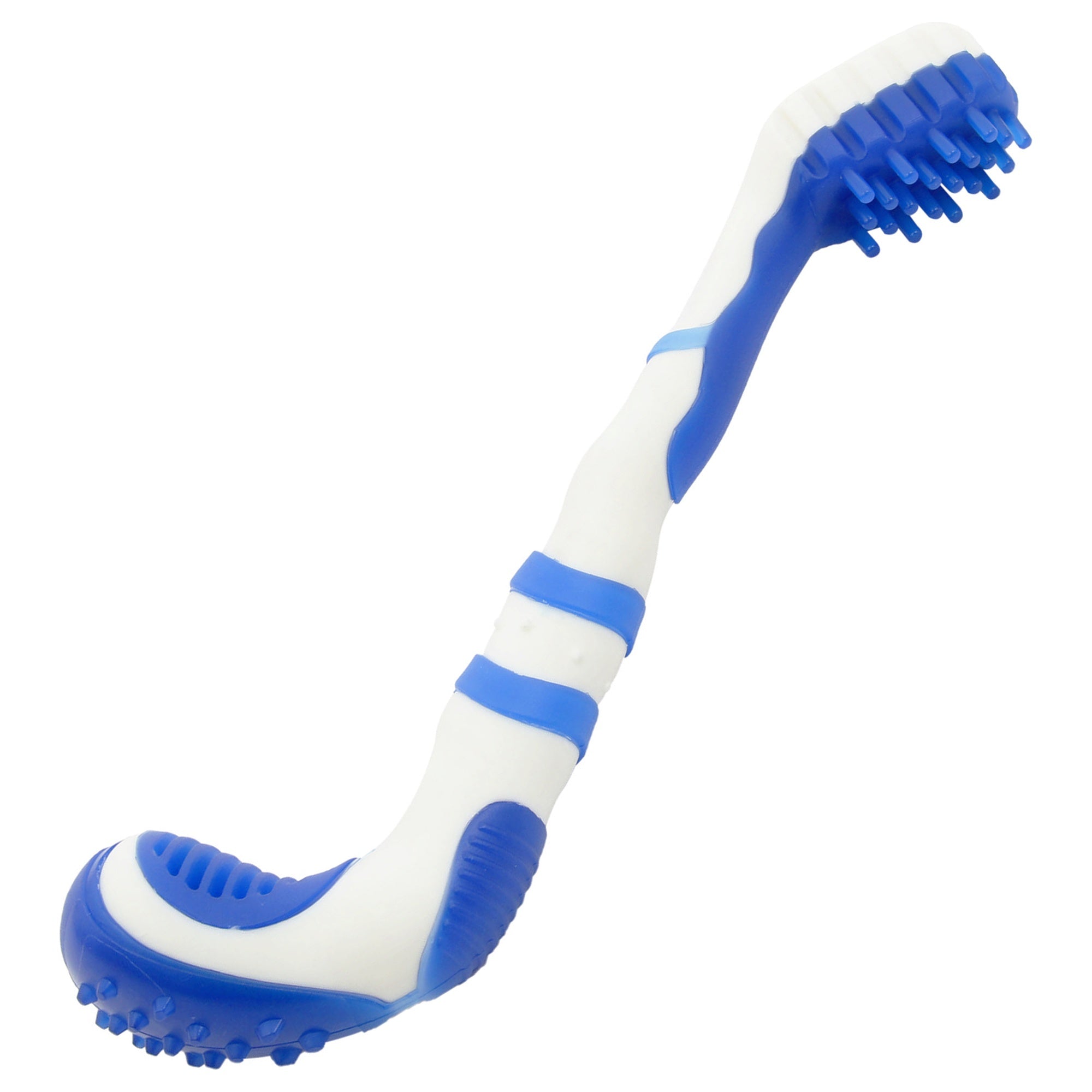 Pet Life ® 'Denta-Brush' TPR Durable Tooth Brush and Dog Toy - Image 2