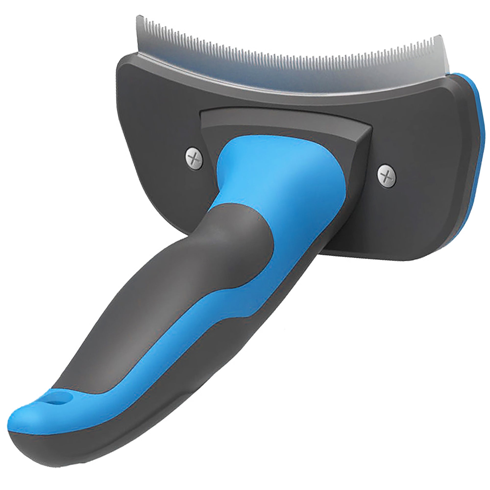 Pet Life ® 'Fur-Guard' Easy Self-Cleaning Grooming Deshedder Pet Comb - Image 5