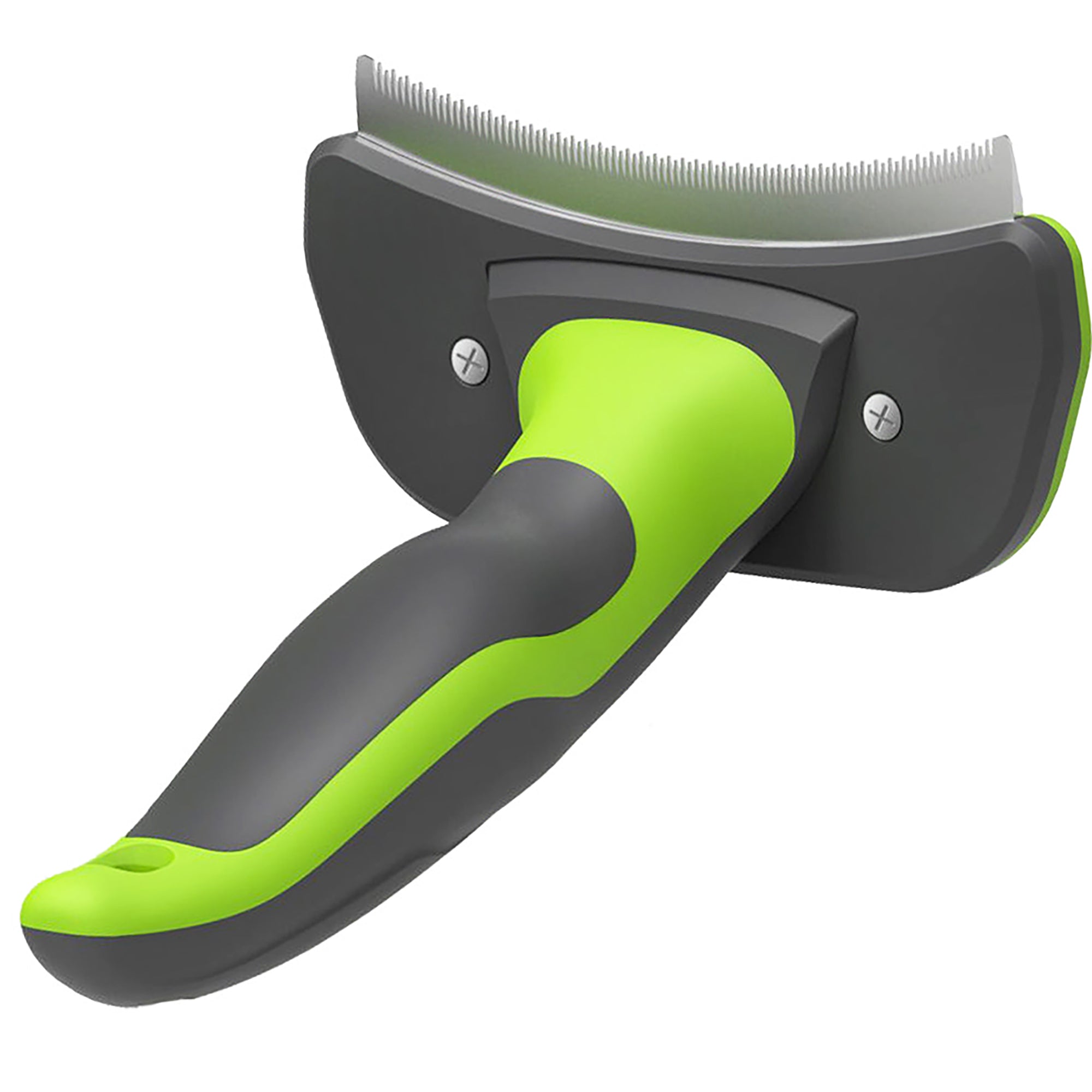 Pet Life ® 'Fur-Guard' Easy Self-Cleaning Grooming Deshedder Pet Comb - Image 10