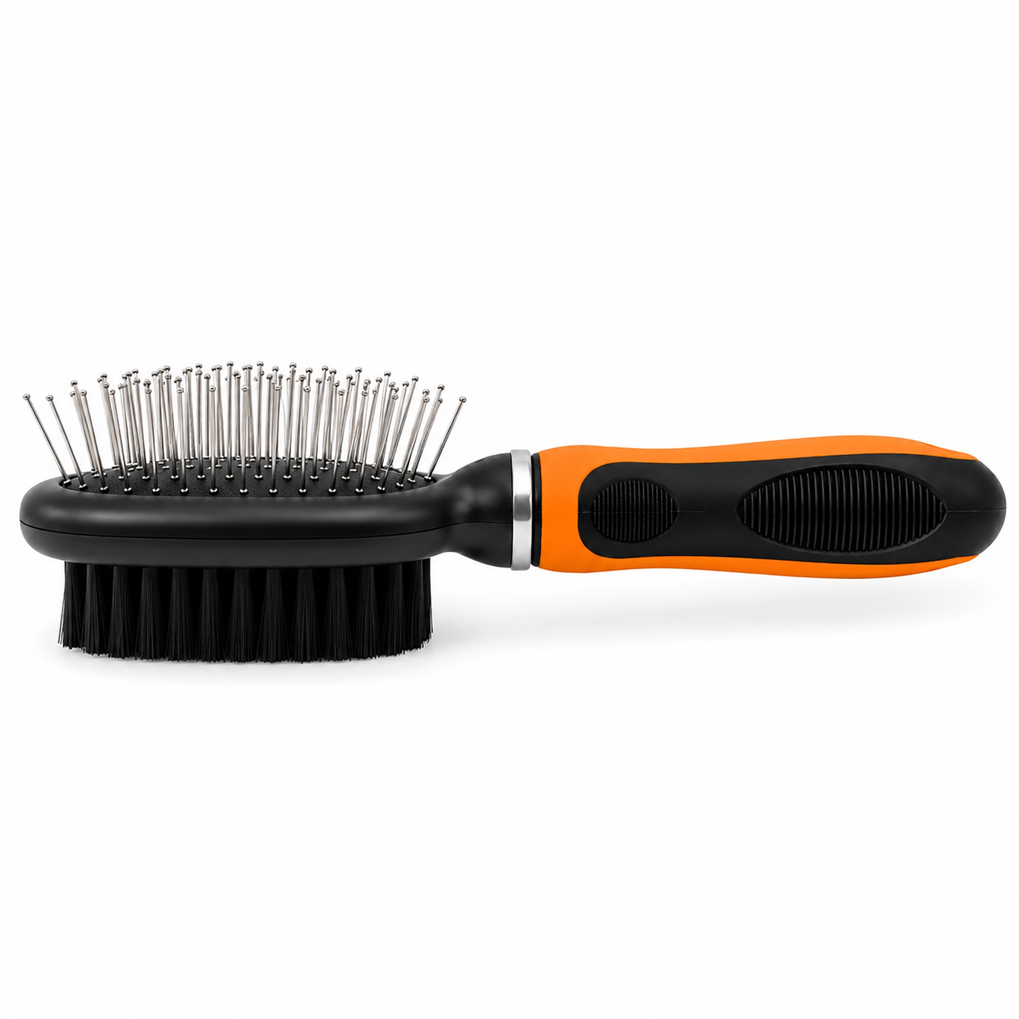 Pet Life ® Flex Series 2-in-1 Dual-Sided Pin and Bristle Grooming Pet Brush - Image 11