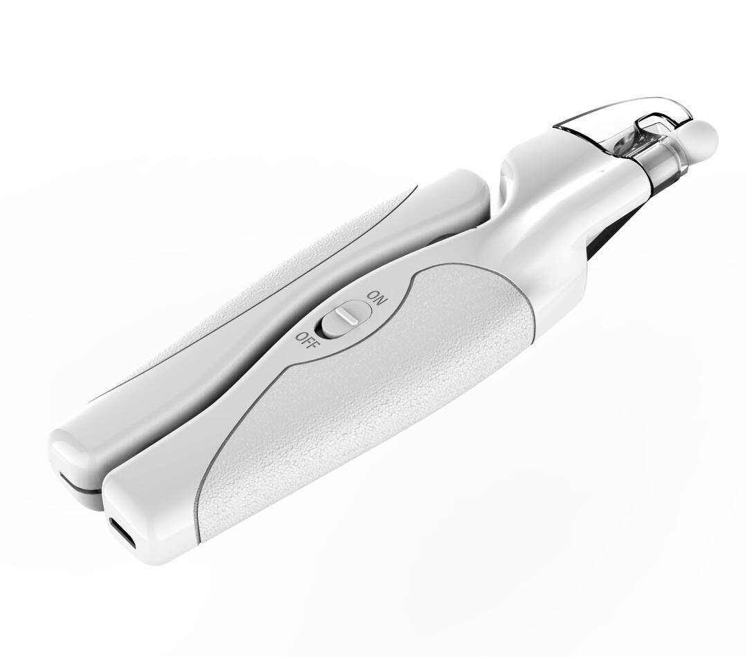 Pet Life ® 'Clip-Tronic' LED Lighting and USB Charging Precision Cat and Dog Nail Clipper - Image 5