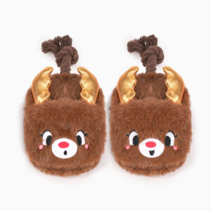 Happy Woofmas – Reindeer Slippers