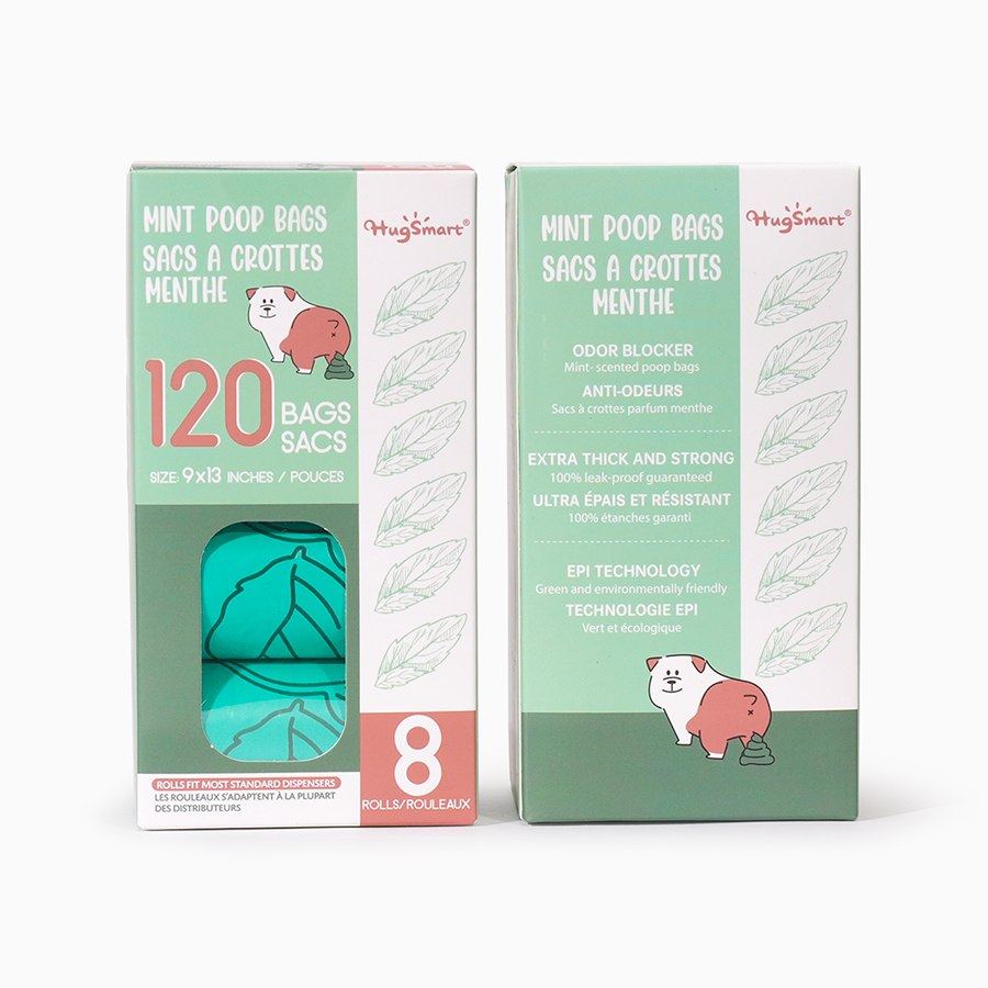 Poop Bag — Mint Poop Bags 8pack - Image 2