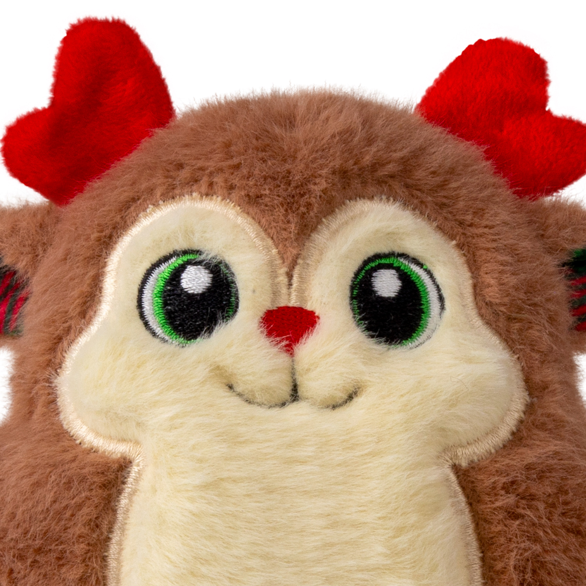 KONG Holiday Snuzzles Reindeer Dog Toy Sm - Image 4