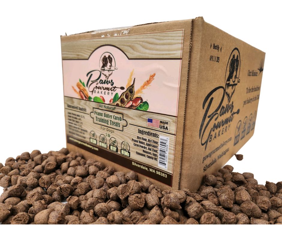 Peanut Butter Carob Training Treats - Image 3