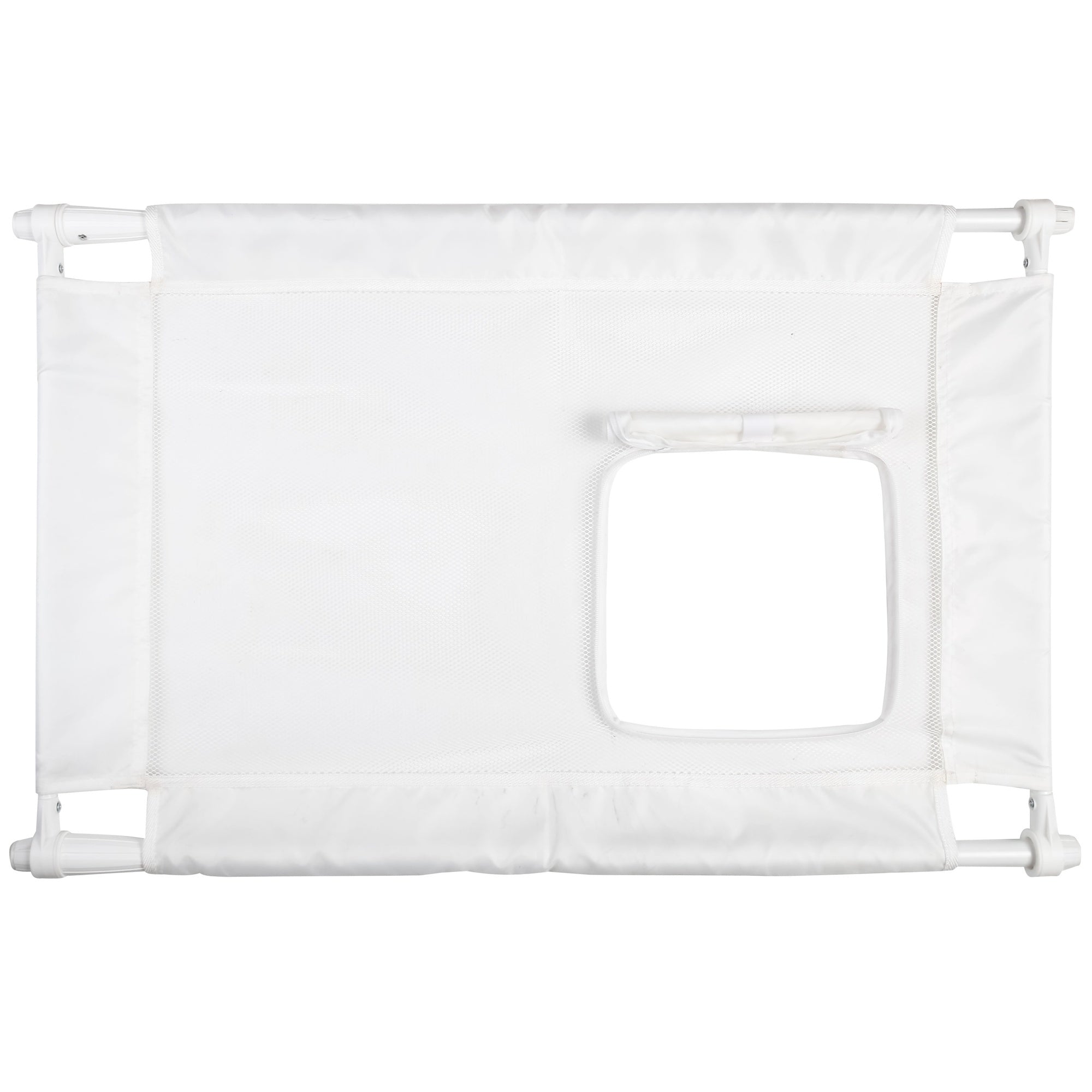 Pet Life ® 'Porta Gate' Anti-Drilling Nylon Mesh Collapsible Folding Travel Safety Pet Cat Dog Gate w/ Zippered Entrance - Image 26