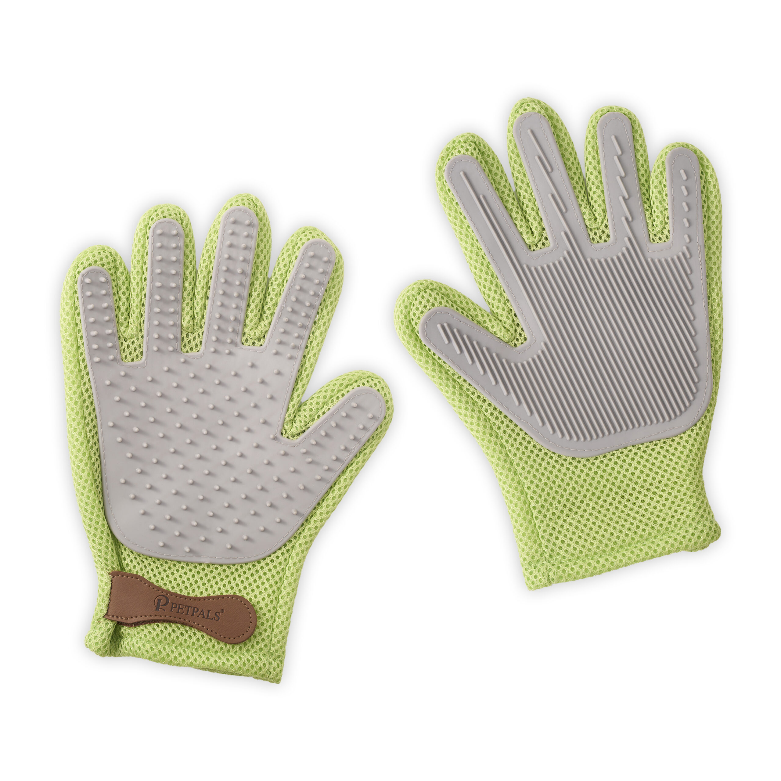 PetPals Massaging & Shedding Glove - 12"H, Reusable, Small,