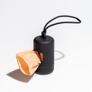 Poop Bag Carrier - Black