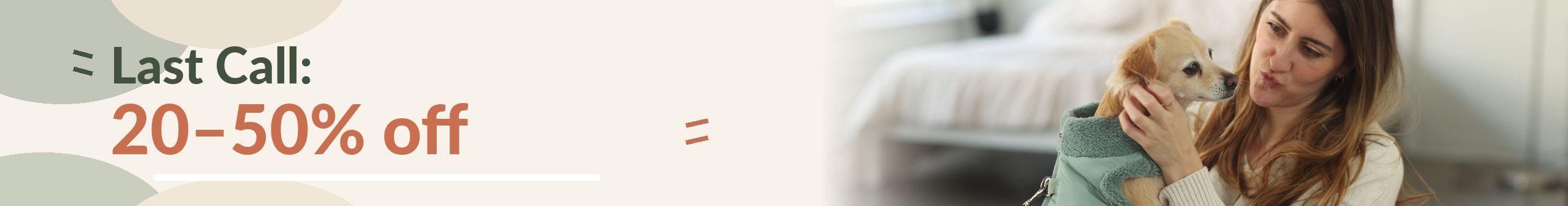 Last Call: 20-50% off