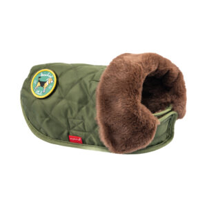 PUPPIA Highland Quilted Coat - Khaki