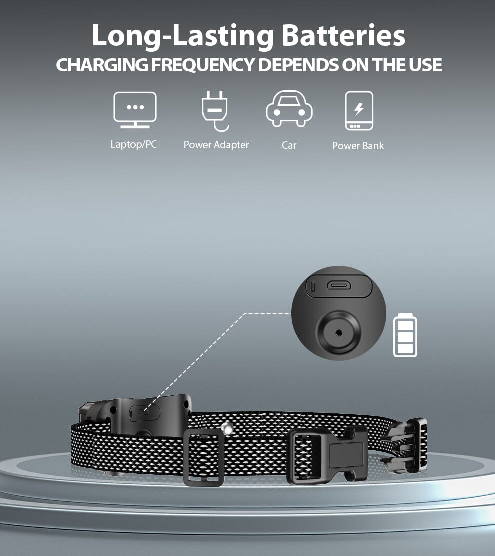 Pet Life ® Bark-Myst 3-Level Sensitivity of Spray and Tone Anti-Bark Dog Collar - Image 3