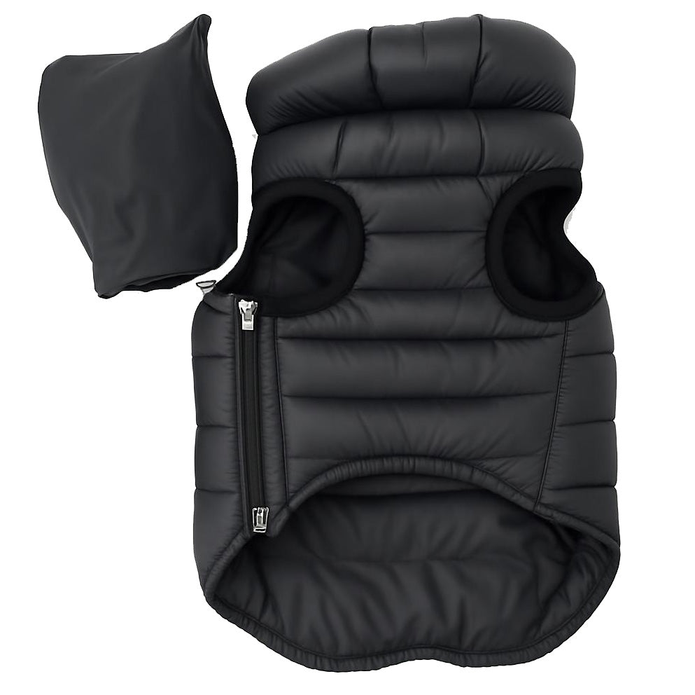 Pet Life ® 'Pursuit' Quilted Ultra-Plush Thermal Dog Jacket - Black - Image 7
