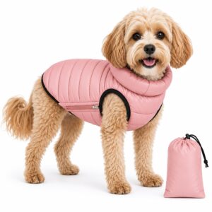 Pet Life ® 'Pursuit' Quilted Ultra-Plush Thermal Dog Jacket - Pink