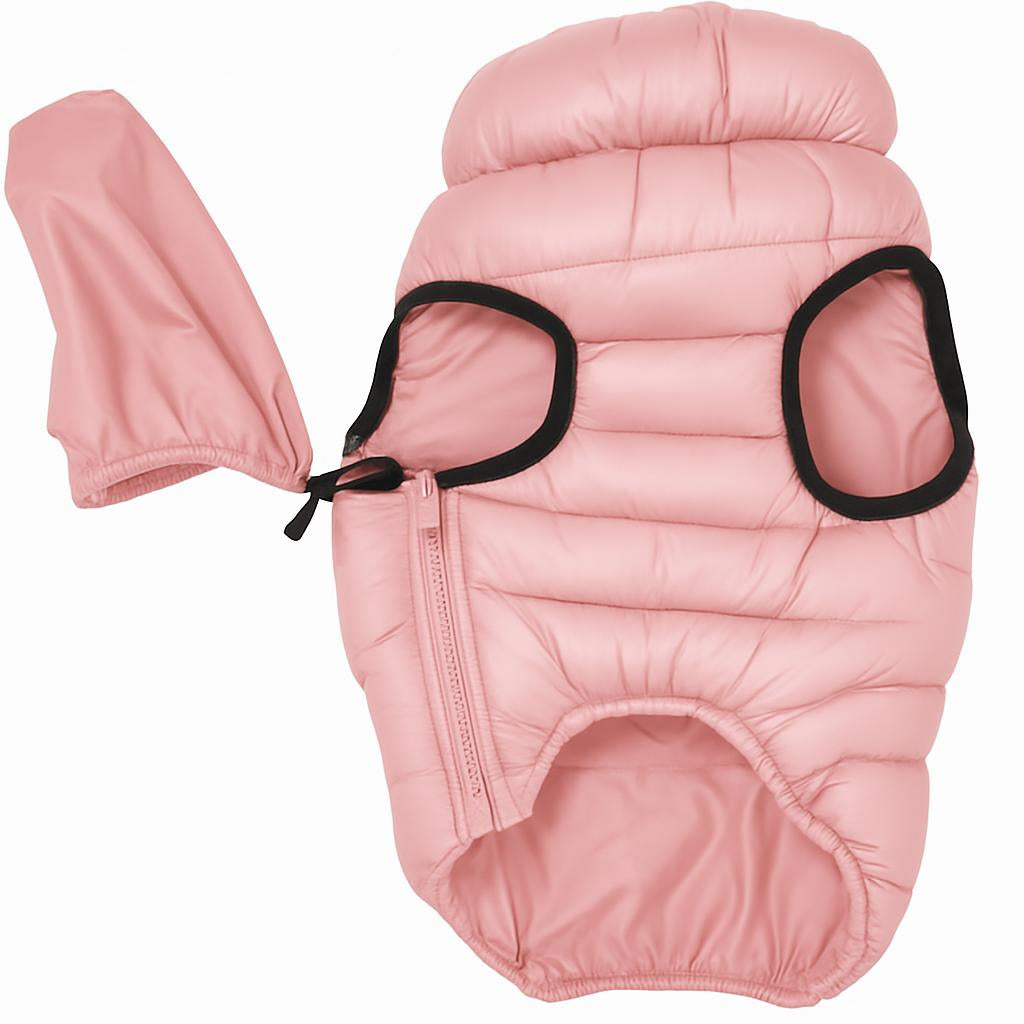 Pet Life ® 'Pursuit' Quilted Ultra-Plush Thermal Dog Jacket - Pink - Image 7