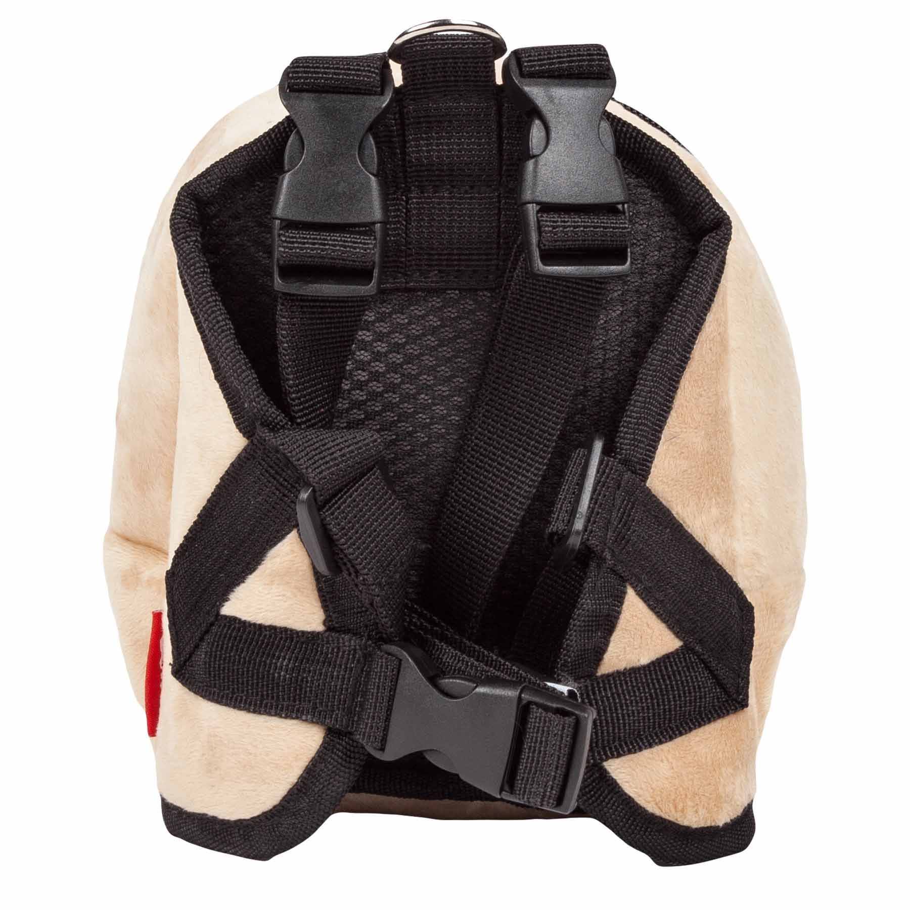 Pet Life ® 'Teddy Tails' Dual-Pocketed Compartmental Animated Dog Harness Backpack - Image 7