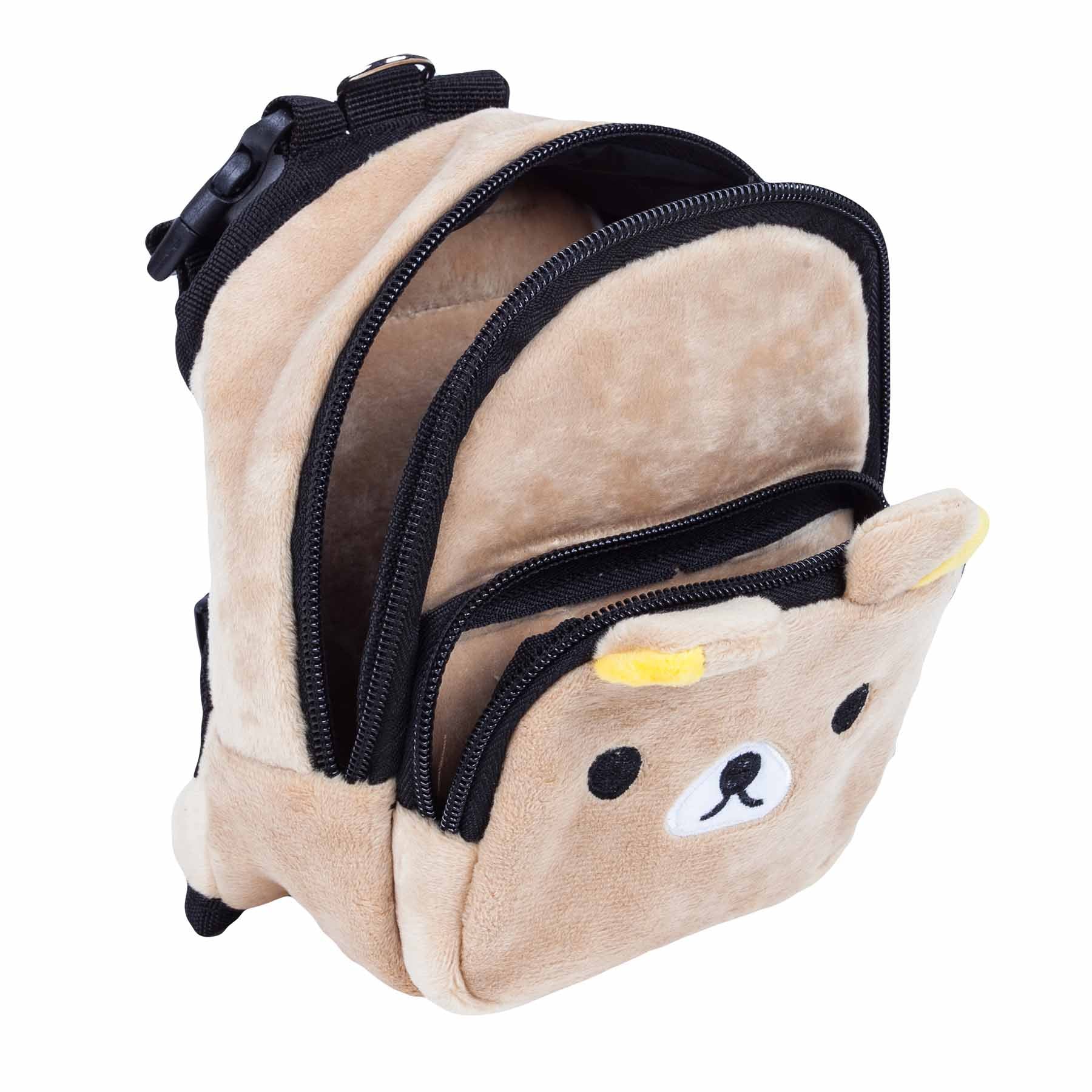 Pet Life ® 'Teddy Tails' Dual-Pocketed Compartmental Animated Dog Harness Backpack - Image 8