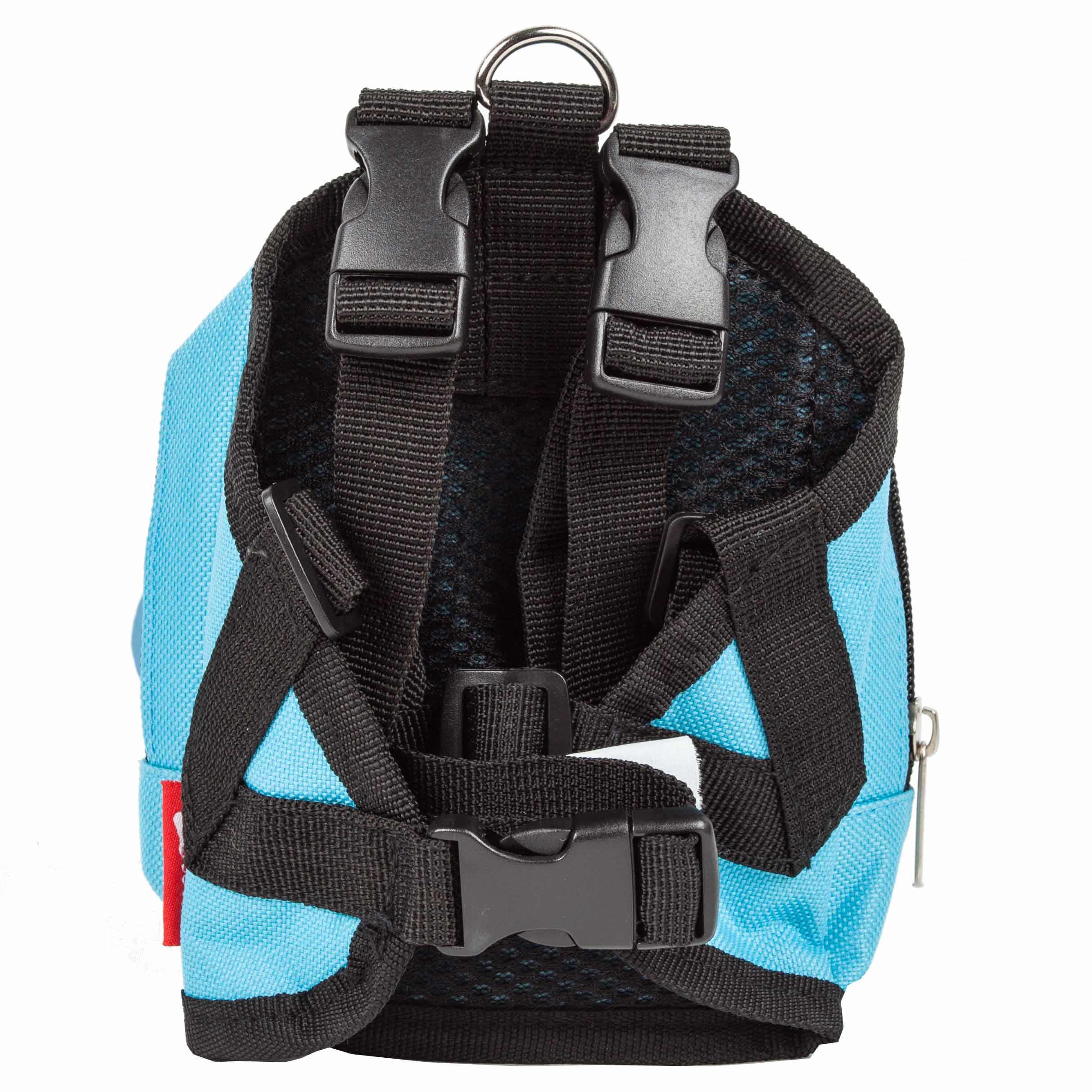 Pet Life ® 'Waggler Hobbler' Large-Pocketed Compartmental Animated Dog Harness Backpack - Image 9