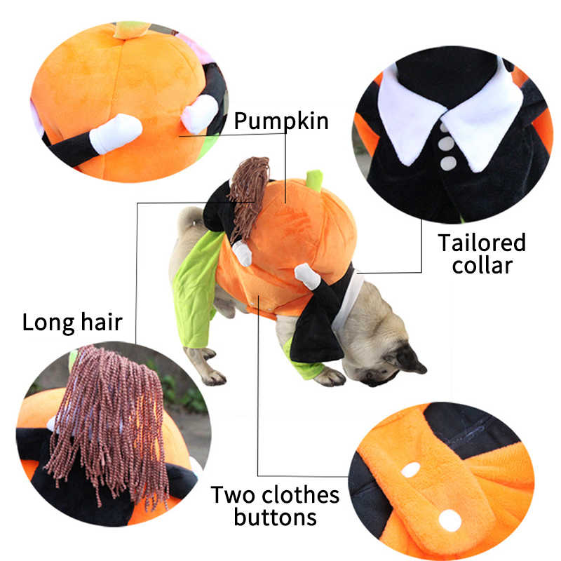 Pet Life 'Pumpkin Mon' Halloween Pet Dog Costume - Image 5
