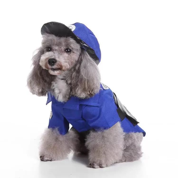 Pet Life 'Pawlice Pawtrol' Police Pet Dog Costume Uniform - Image 3