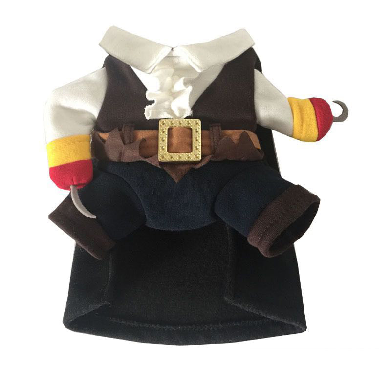 Pet Life 'Captain Snuggles' Pirate Pet Dog Costume Uniform - Image 5