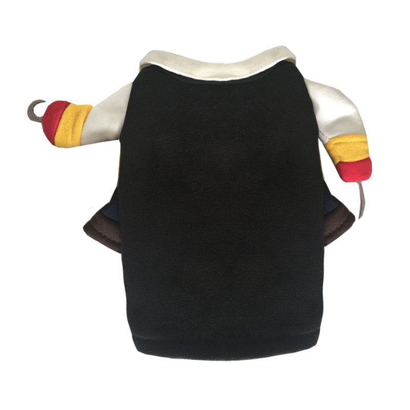 Pet Life 'Captain Snuggles' Pirate Pet Dog Costume Uniform - Image 6