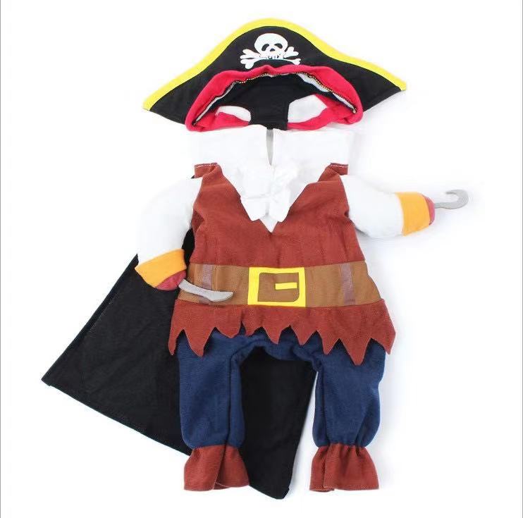 Pet Life 'Captain Snuggles' Pirate Pet Dog Costume Uniform - Image 7