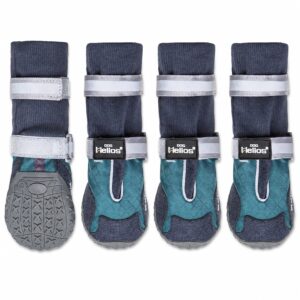 Dog Helios 'Traverse' Premium Grip High-Ankle Outdoor Dog Boots - Blue