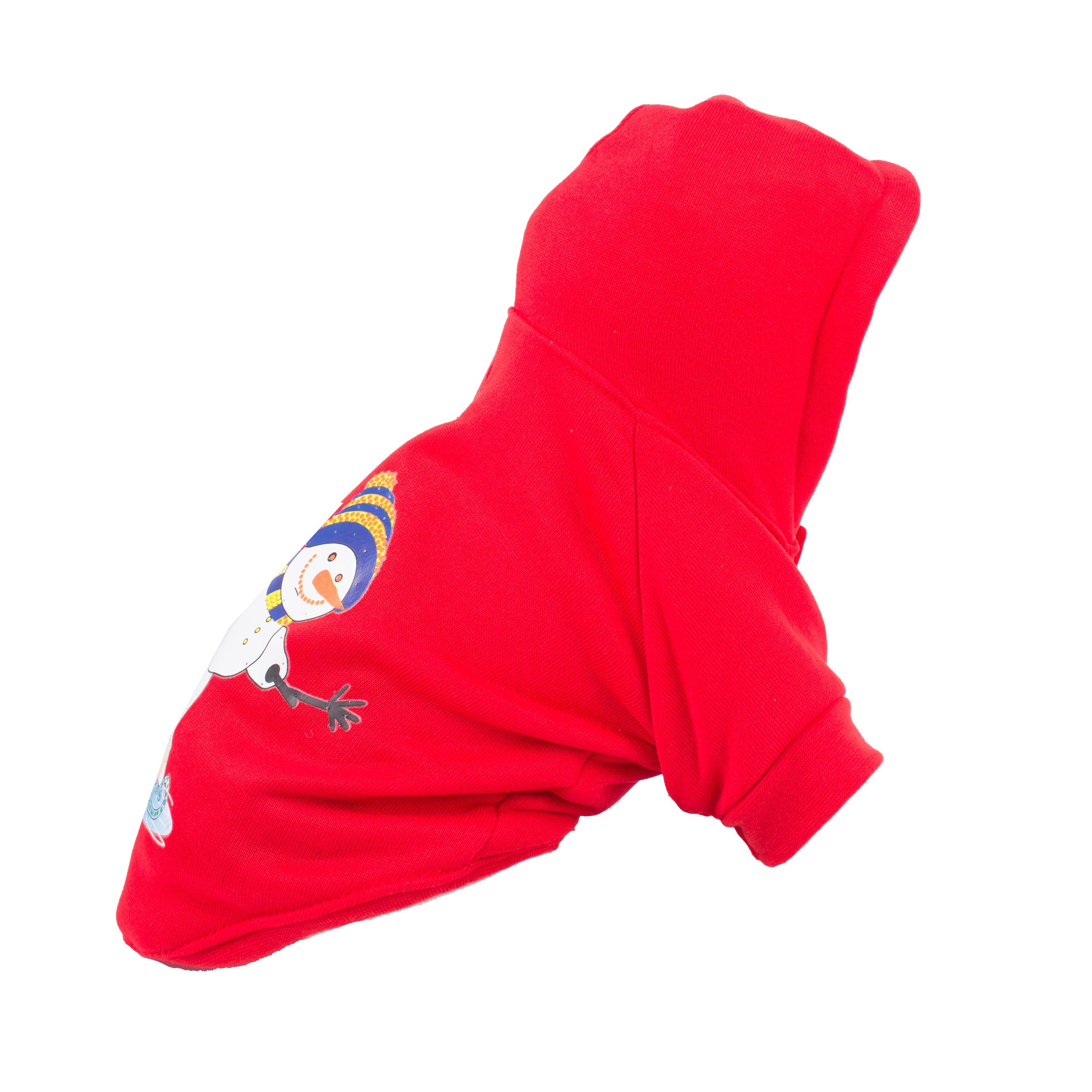 Pet Life ® LED Lighting Holiday Snowman Hooded dog Costume Sweater w/ Included Batteries - Image 5