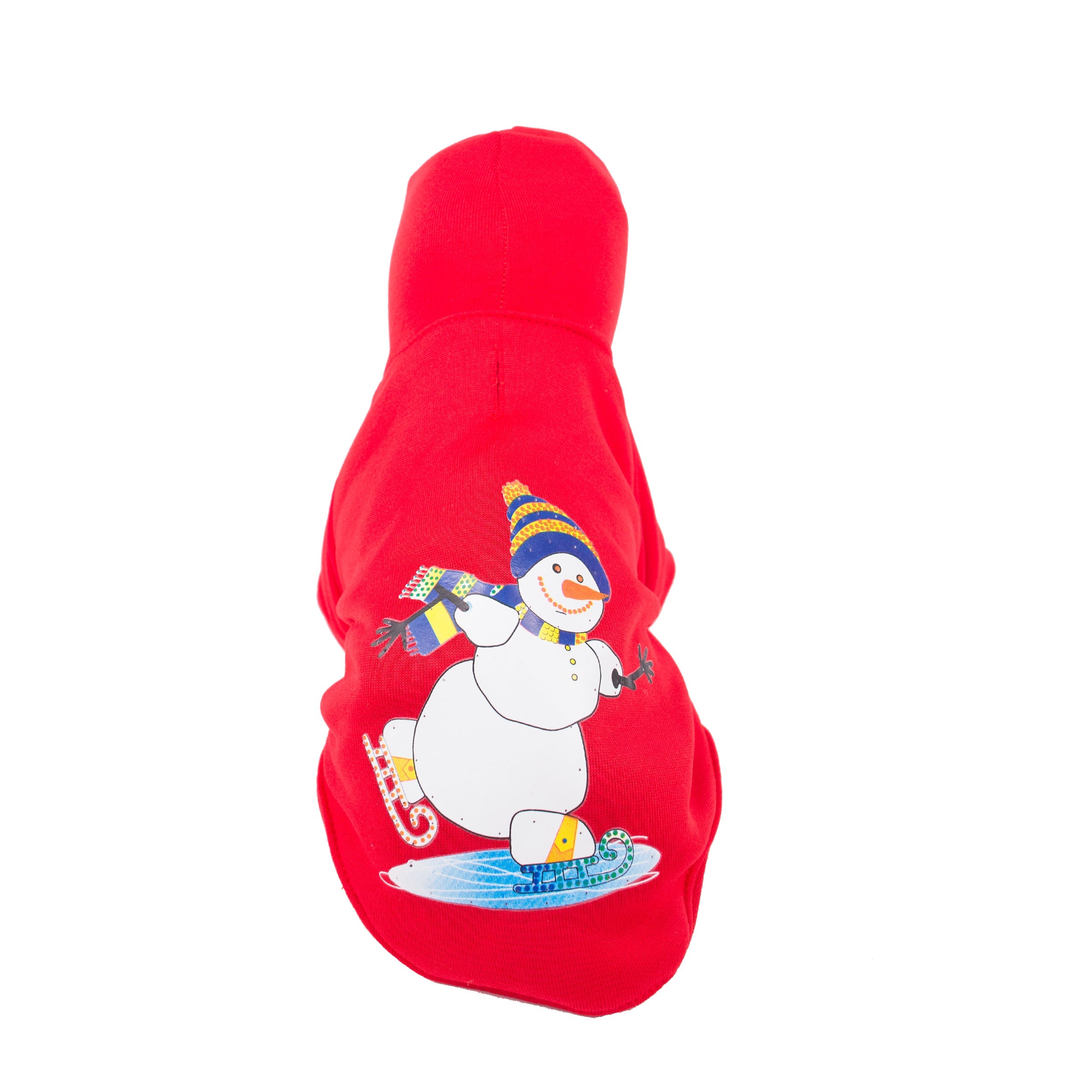 Pet Life ® LED Lighting Holiday Snowman Hooded dog Costume Sweater w/ Included Batteries - Image 6