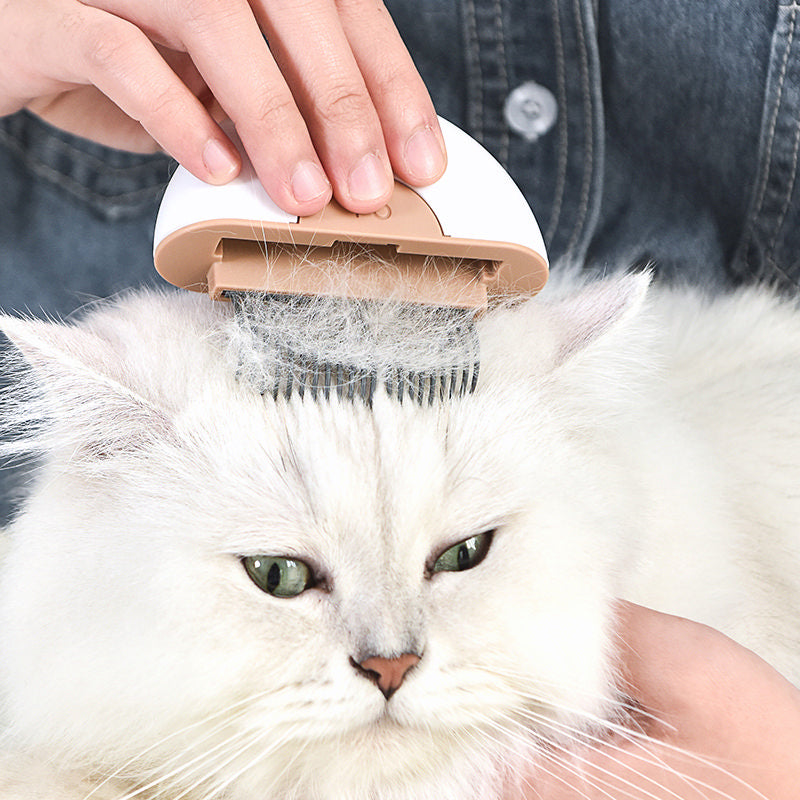 Pet Life ® 'LYNX' 2-in-1 Travel Connecting Grooming Pet Comb and Deshedder - Green - Image 6