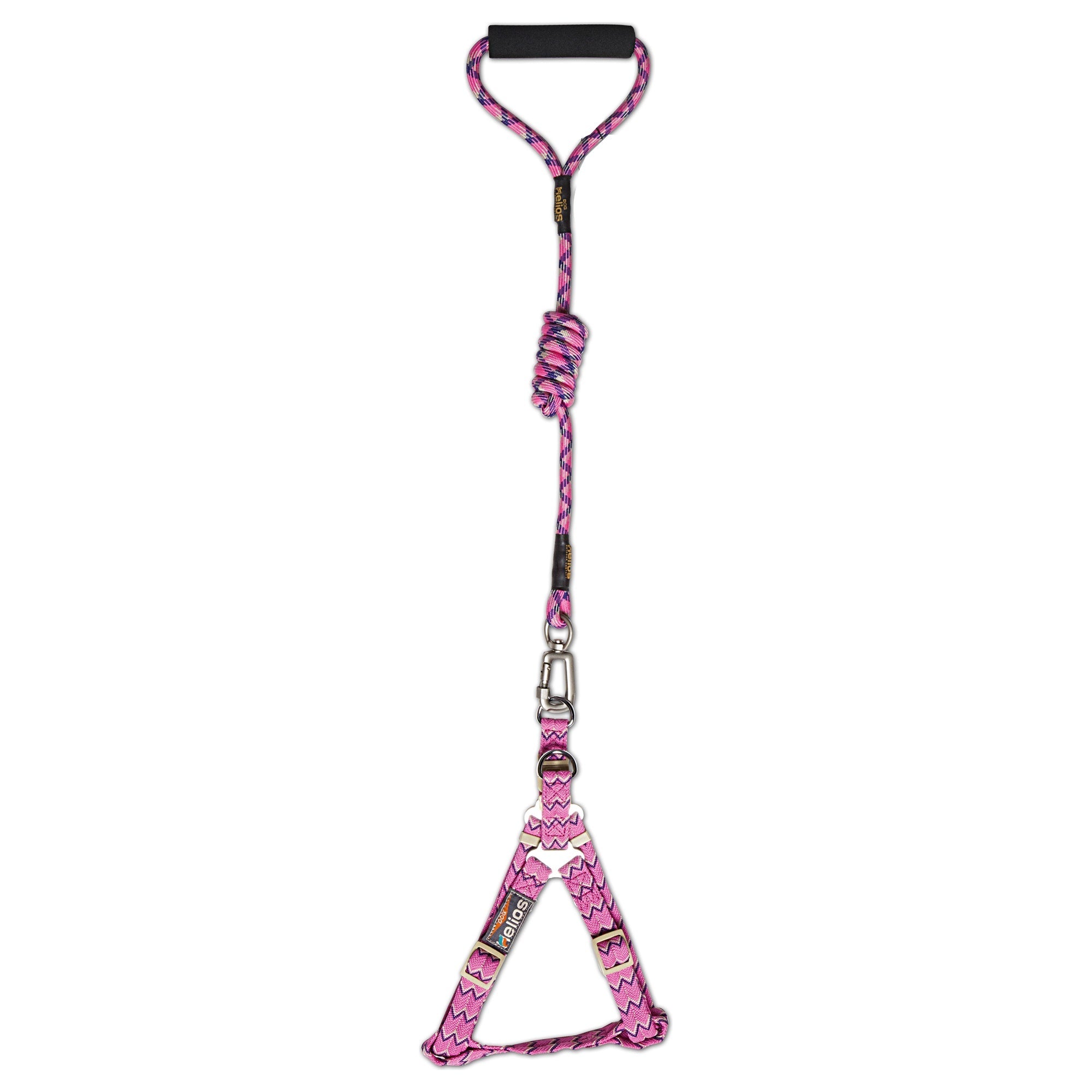 Dog Helios 'Surfside' Adjustable Dog Harness and Leash - Pink - Image 3