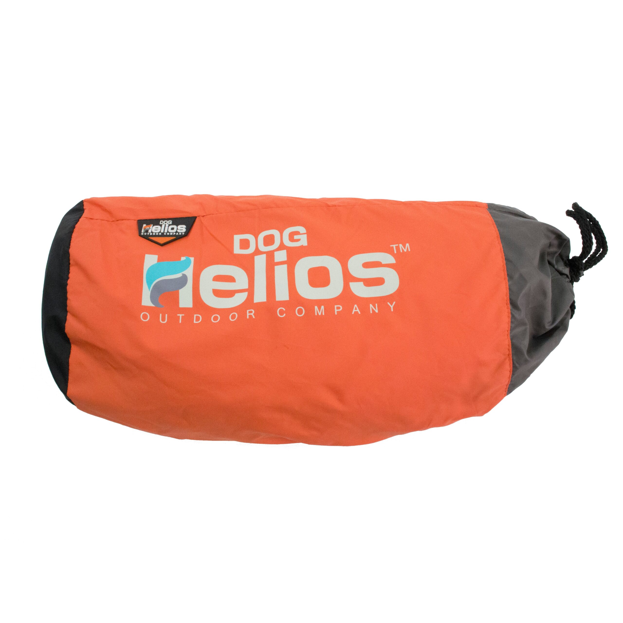 Dog Helios ® 'Combat-Terrain' Cordura-Nyco Reversible Nylon and Polar Fleece Travel Camping Folding Pet Dog Bed Mat - Orange, Grey - Image 9