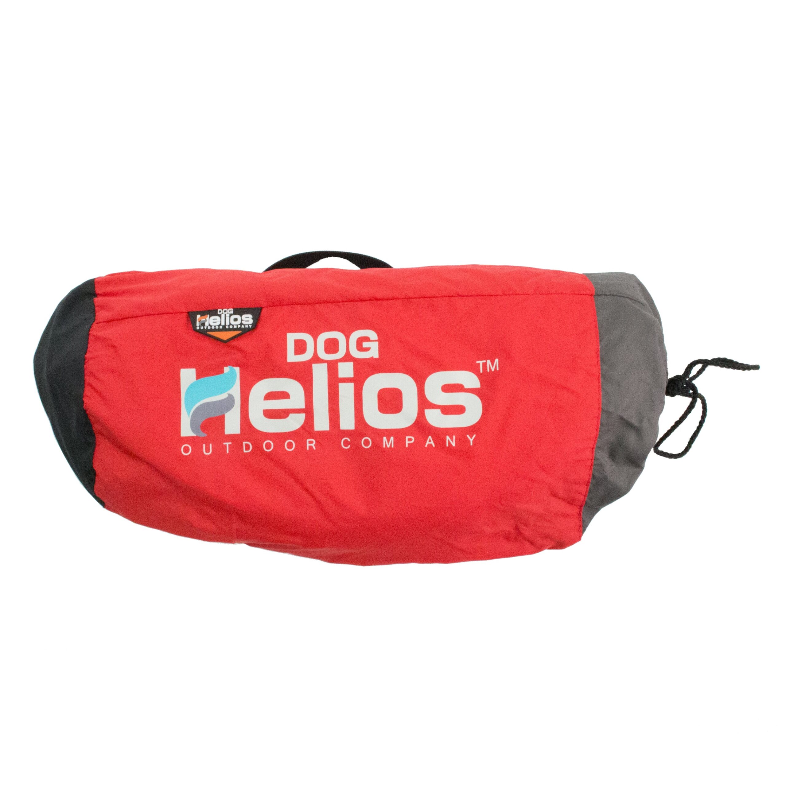Dog Helios ® 'Combat-Terrain' Cordura-Nyco Reversible Nylon and Polar Fleece Travel Camping Folding Pet Dog Bed Mat - Red, Grey - Image 9