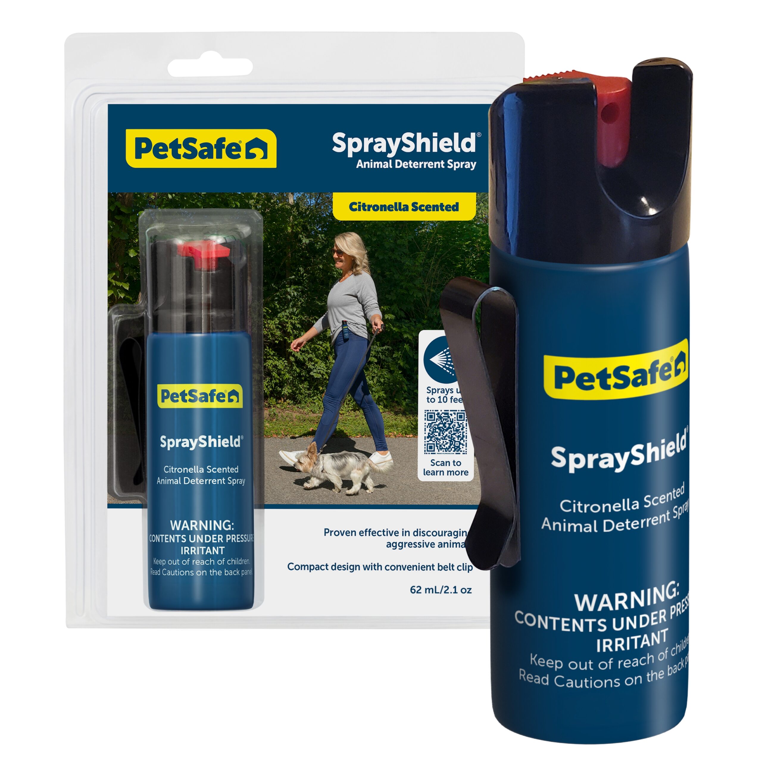 SprayShield™ Animal Deterrent Spray - Clamshell Package