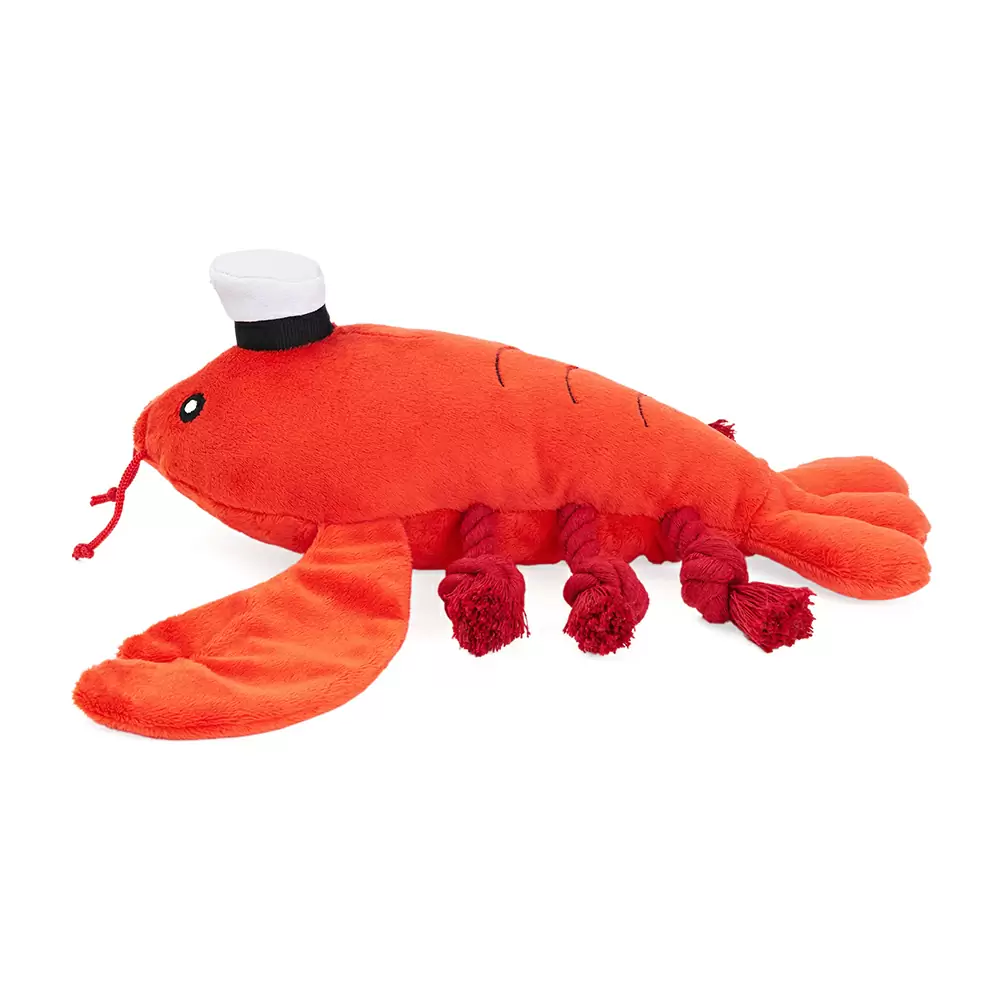 ZippyPaws Luca the Lobster Plush Dog Toy - Image 3