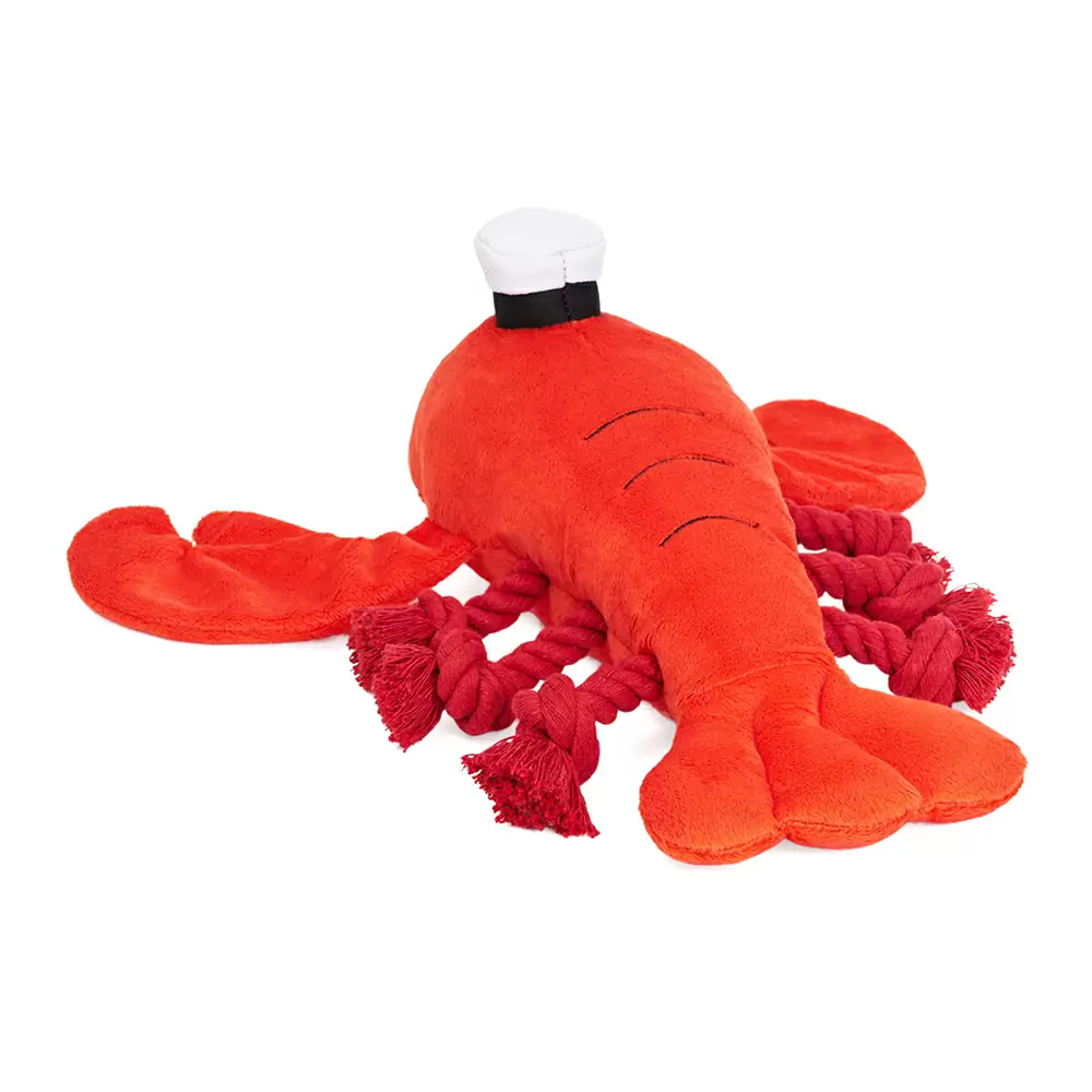 ZippyPaws Luca the Lobster Plush Dog Toy - Image 4