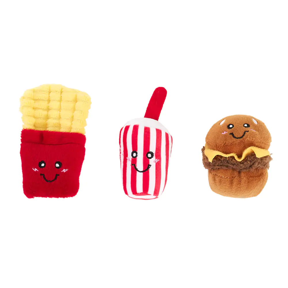 ZippyPaws Burrow Zippy Meal Interactive Plush Dog Toy - Image 3