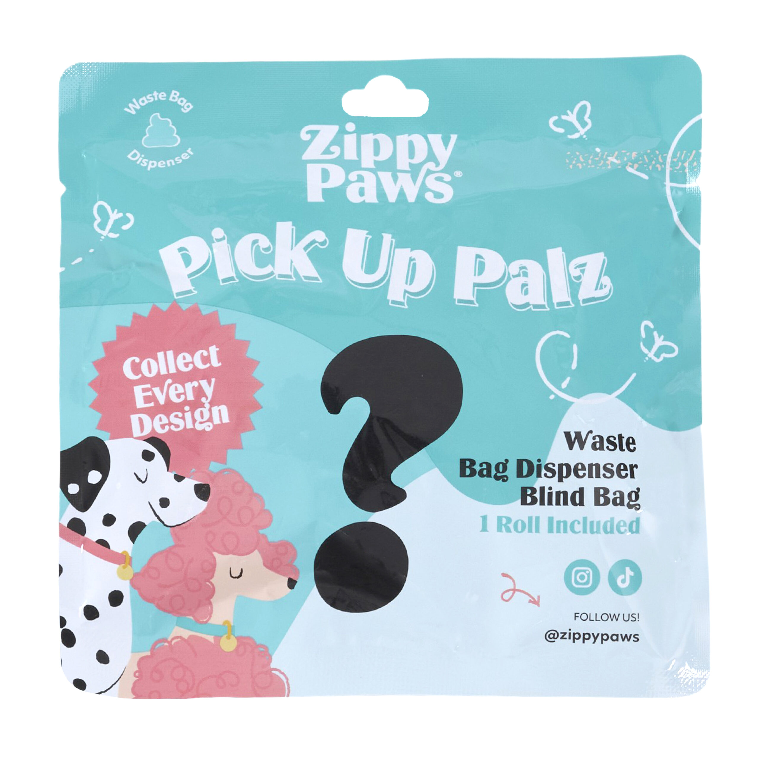 ZippyPaws Pick Up Palz - Blind Item Plush Poop Bag Holder 16pc Display - Image 3